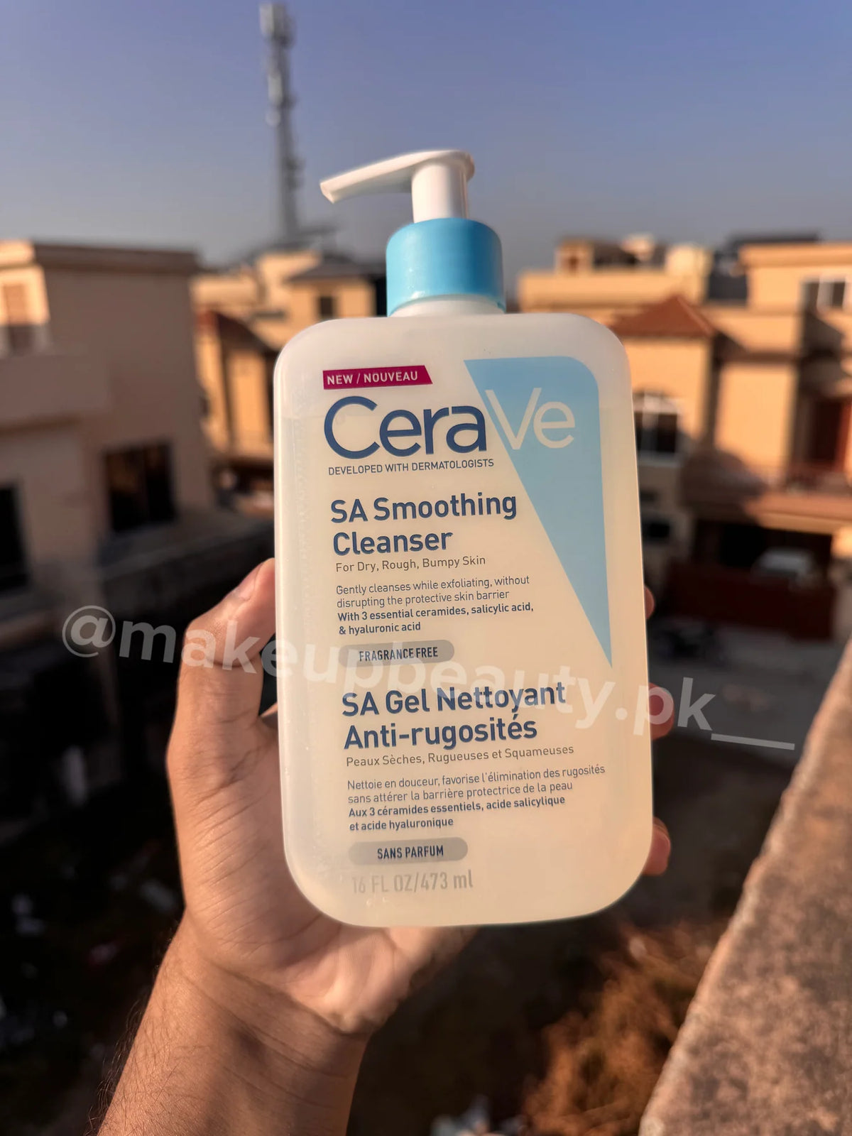 CeraVe SA Smoothing Cleanser 473 ML Jumbo size
