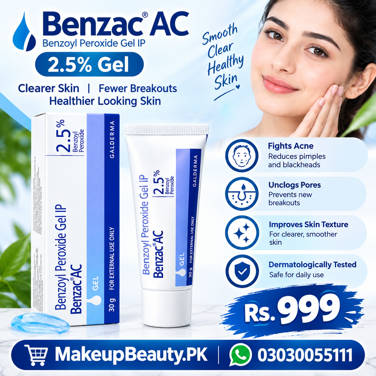 Benzac AC 2.5% Gel